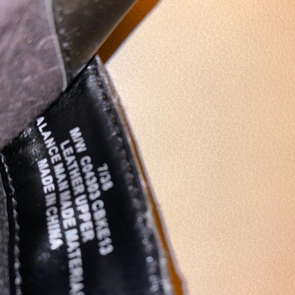 BOC 4" Black Block Heal Size 7 - Picture 2 of 6